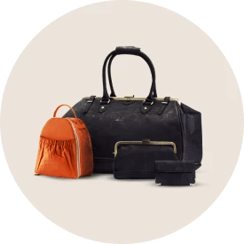 LaFlore Paris Bobobark convertible backpack purse. Missing 1 Strap Buy As  Is